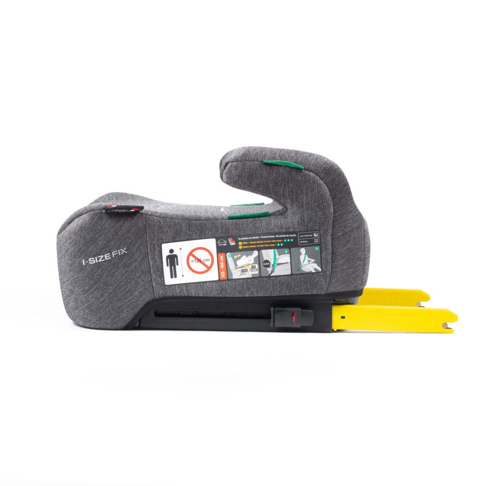 Fairgo Pico i-Size Booster bilbarnstol 125-150 cm - Stone Grey