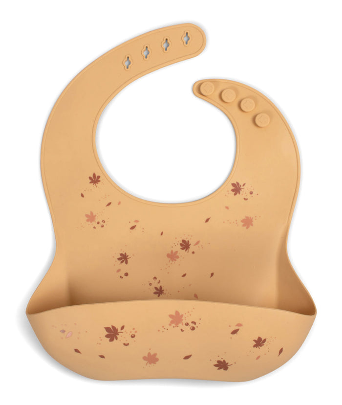 Filibabba Silikonhaklapp med Kastanjmotiv