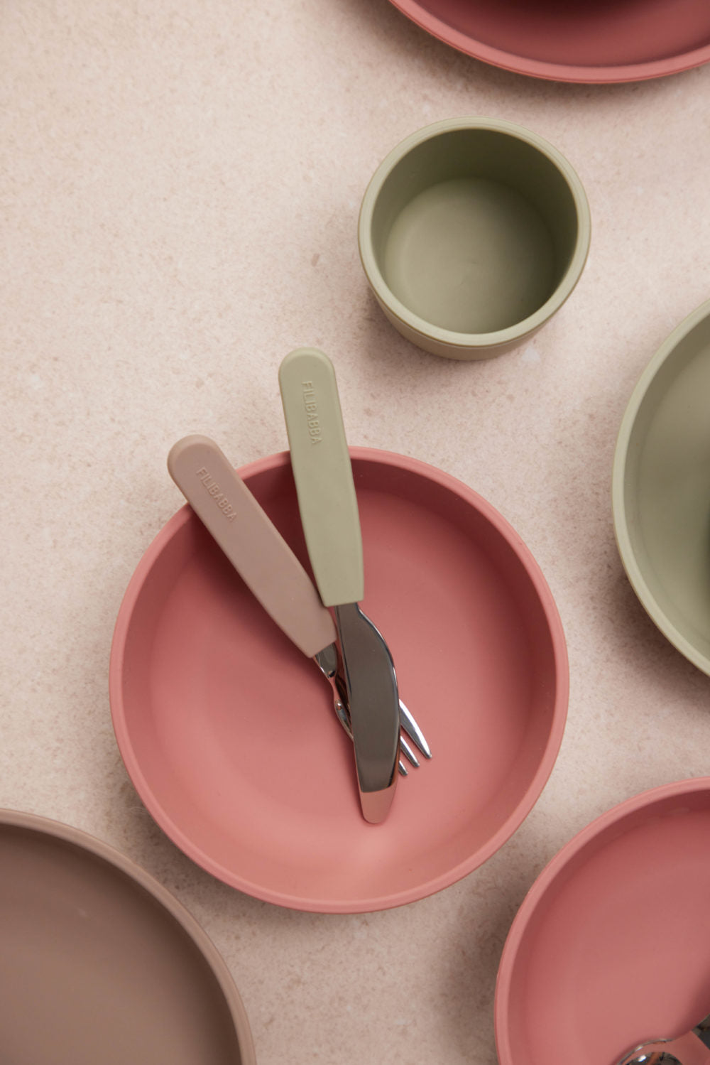 Filibabba silikonbestickset