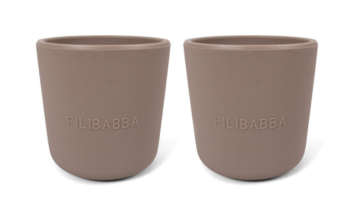 Filibabba Silikonmugg 2-pack