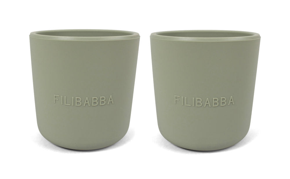Filibabba Silikonmugg 2-pack