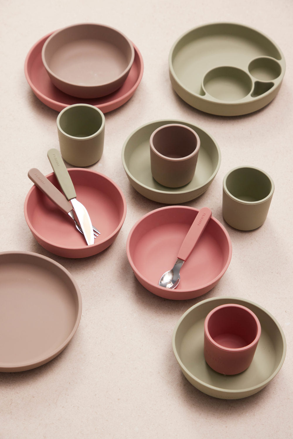 Filibabba Silikonplatta 2-pack