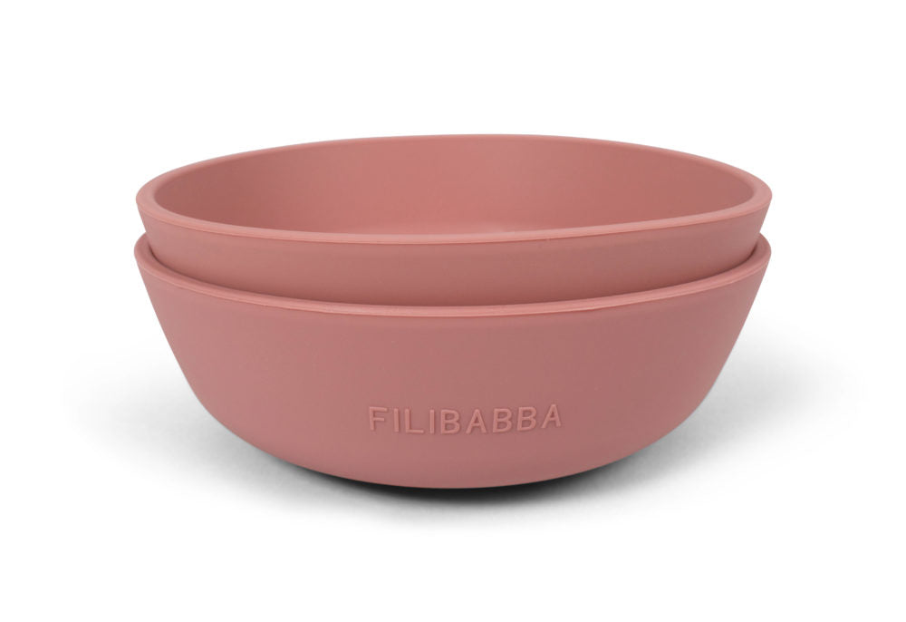 Filibabba Silikonskål 2-pack