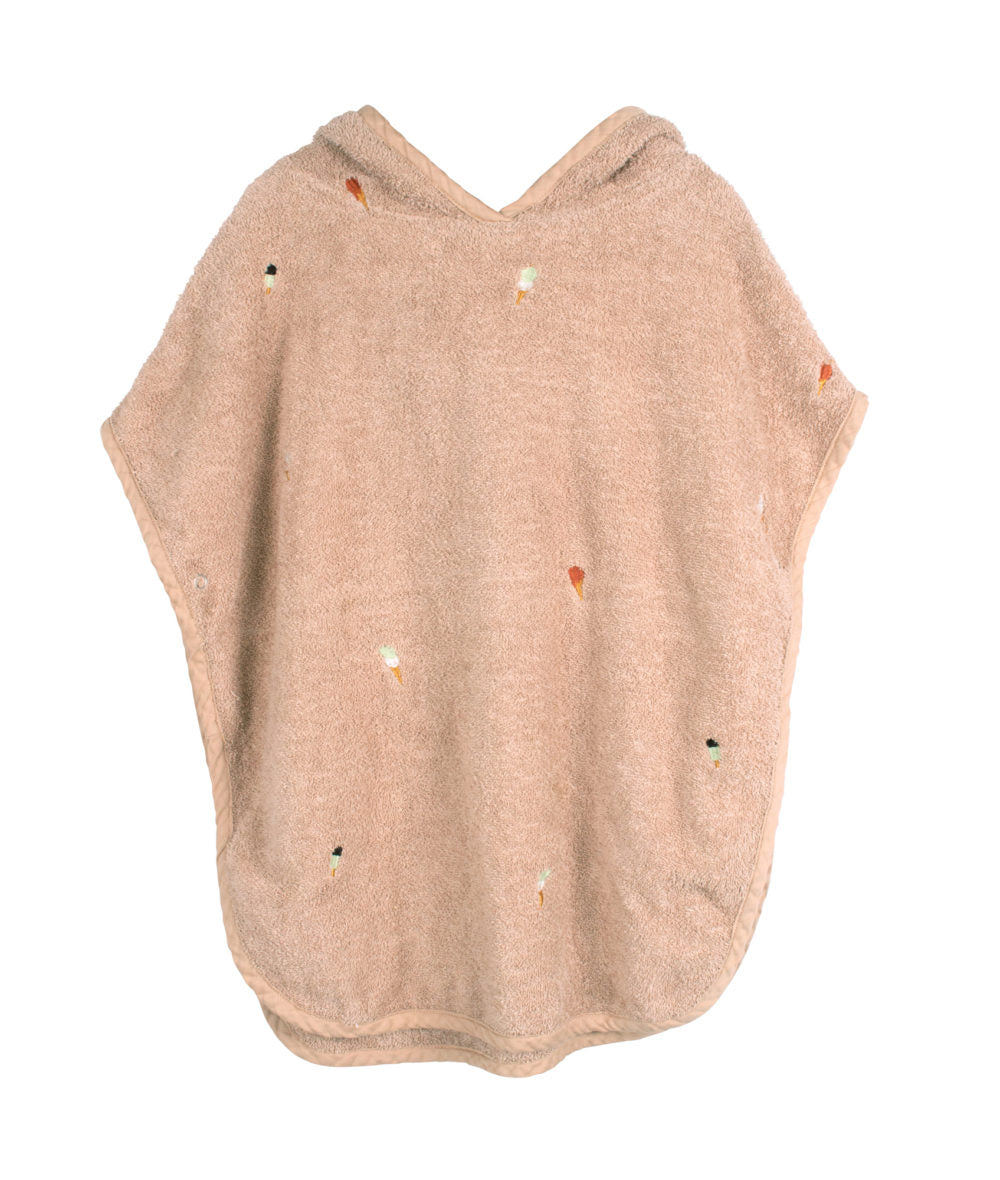 Filibabba Strandponcho GOTS Frappé