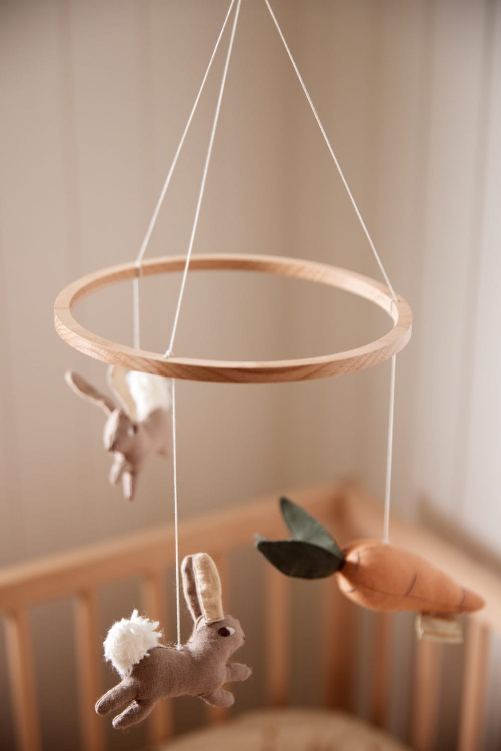 Filibabba Linen Baby Mobile