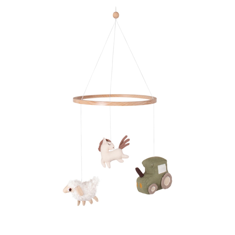 Filibabba Linen baby mobile