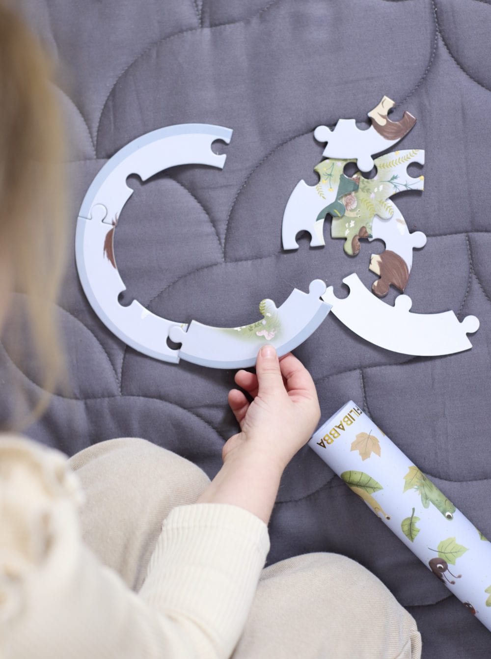 Filibabba 5 runda pussel - Äventyrare