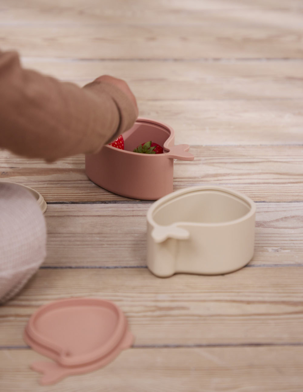 Filibabba 2-pack valformade snackboxar