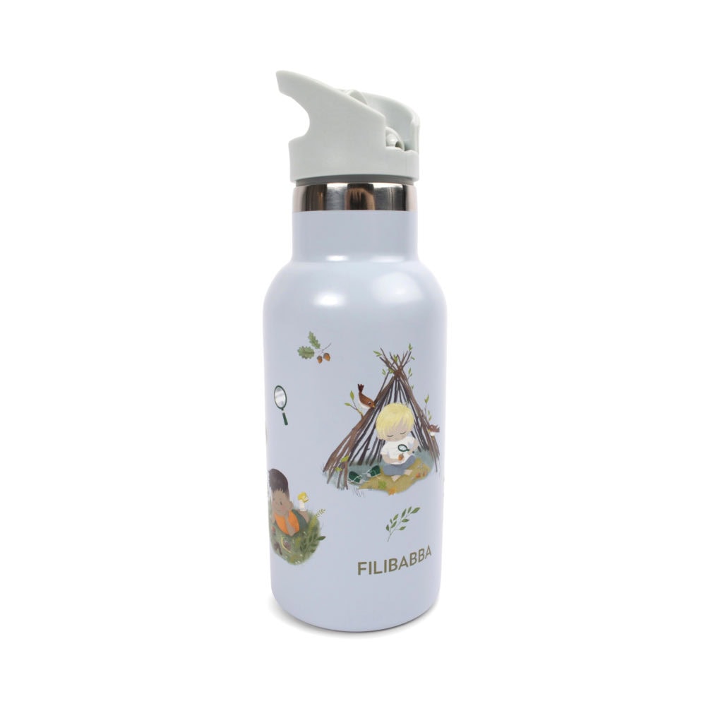 Filibabba rostfri vattenflaska 350ml