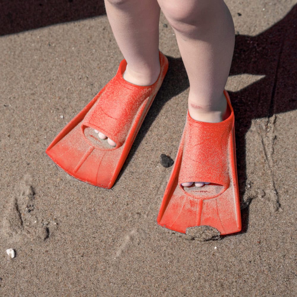 Filibabba Swim fins - Warm Red