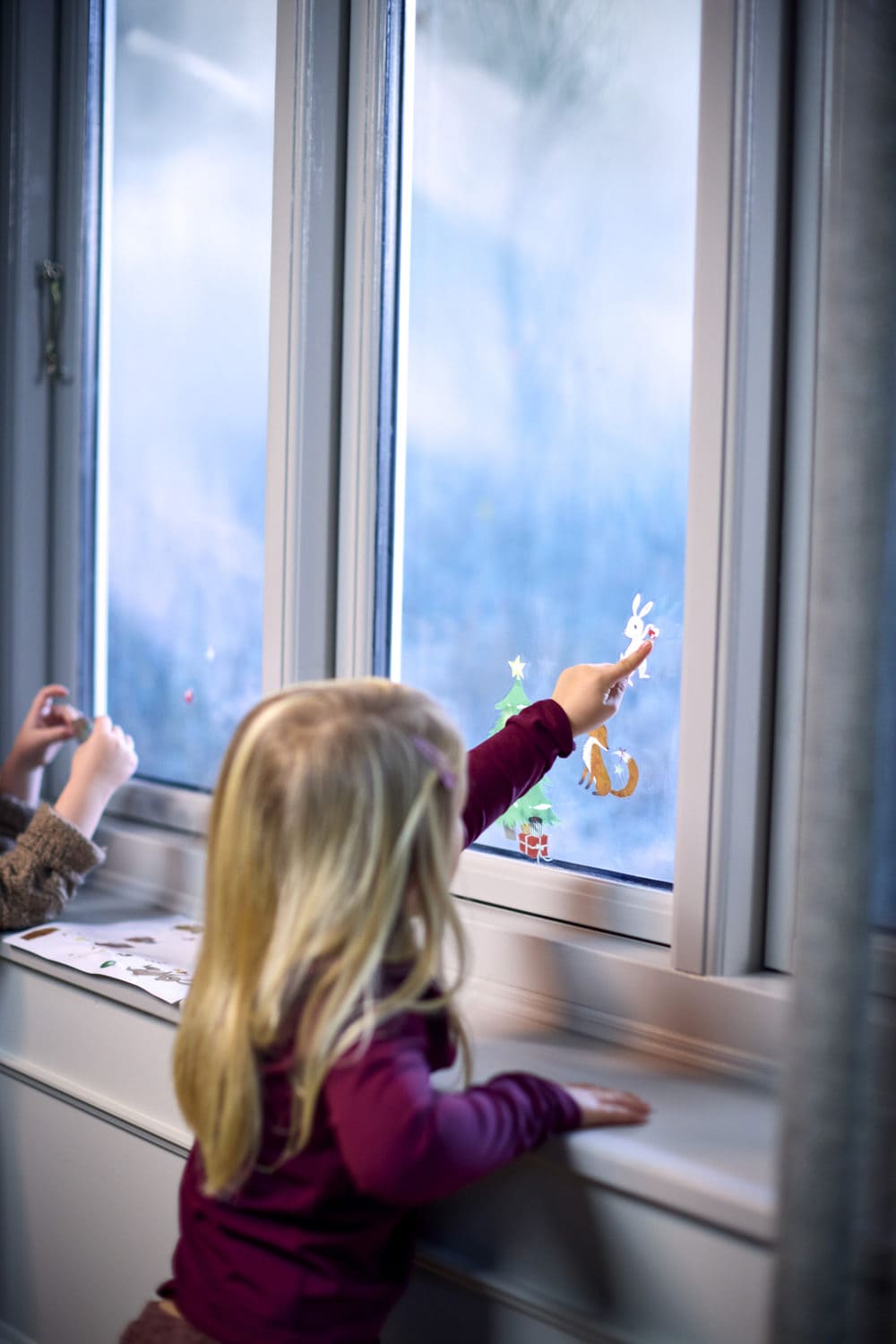 Filibabba Fönsterdekaler - Vinter och Skogsvänner