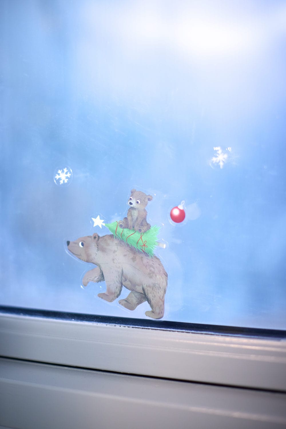 Filibabba Fönsterdekaler - Vinter och Skogsvänner