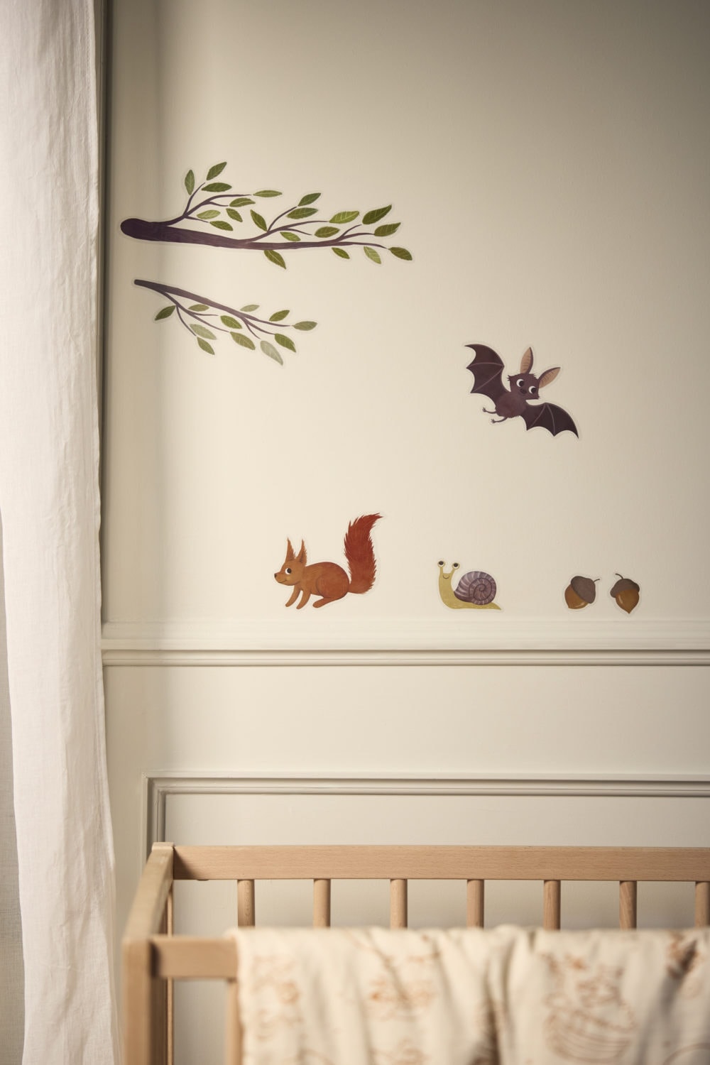 Filibabba Wallstickers - Forest Friends
