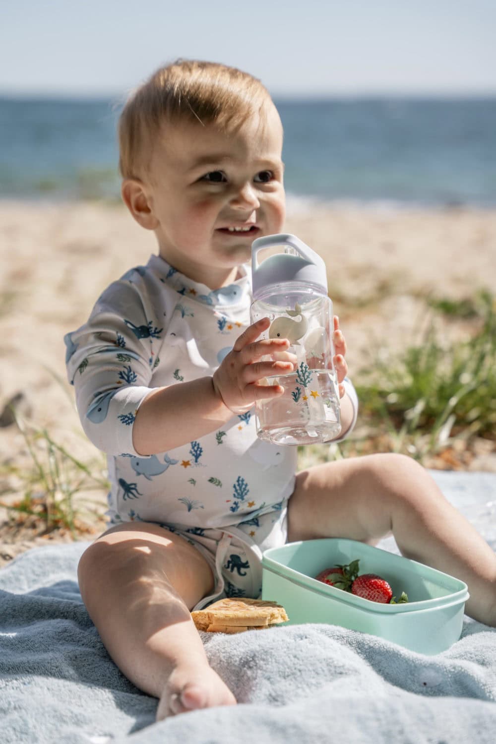 Filibabba Vattenflaska Christian's Whale Tales