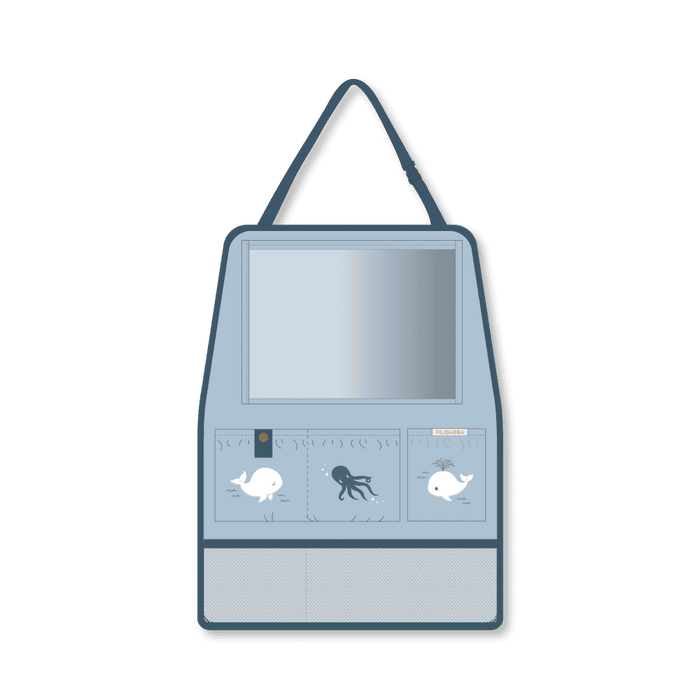 Filibabba Backseat organizer – Whale Tales