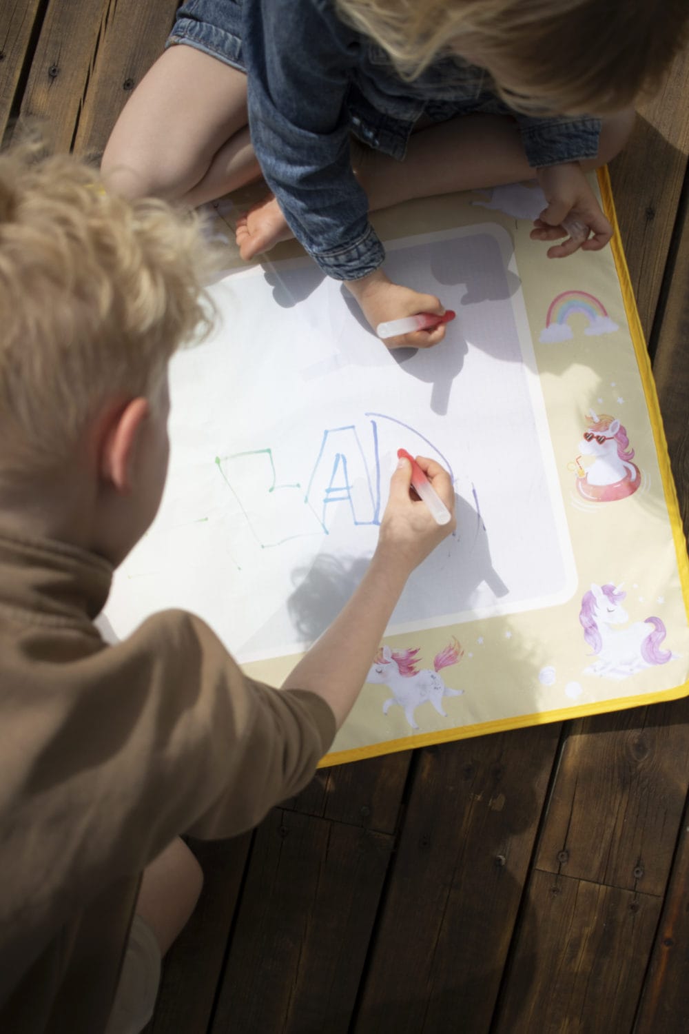 Filibabba Water drawing mat – Unicorn Shores