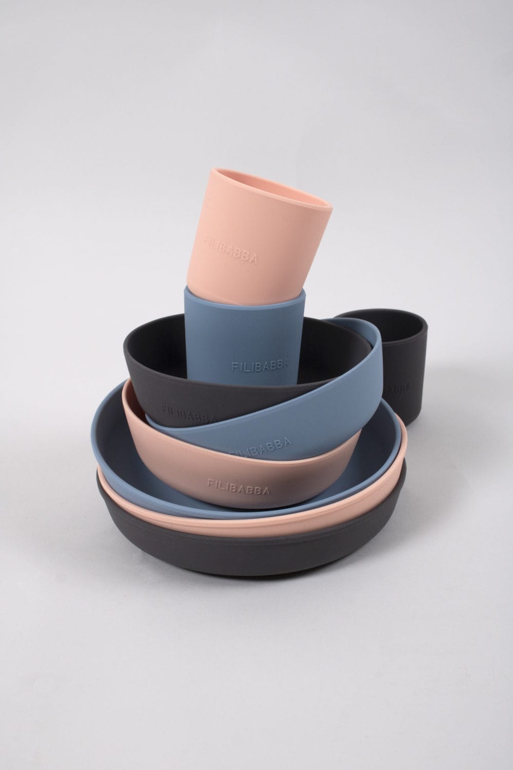 Filibabba Silikonset - Powder Blue
