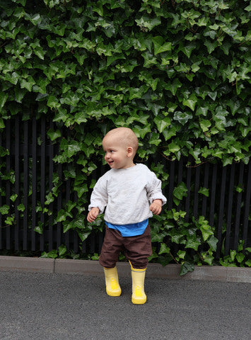 Bibbi Yellow Rubberboot S-22