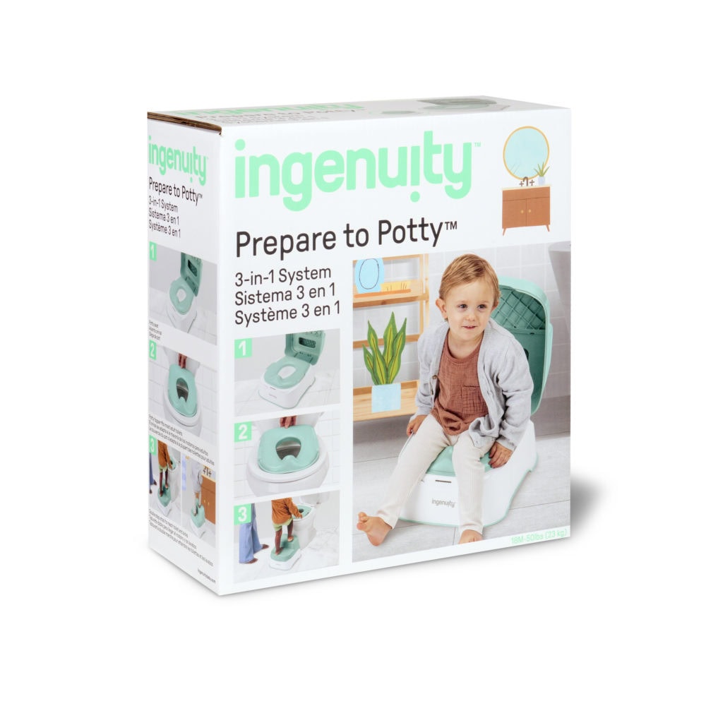 Ingenuity Prepare to Potty 3-i-1 System
