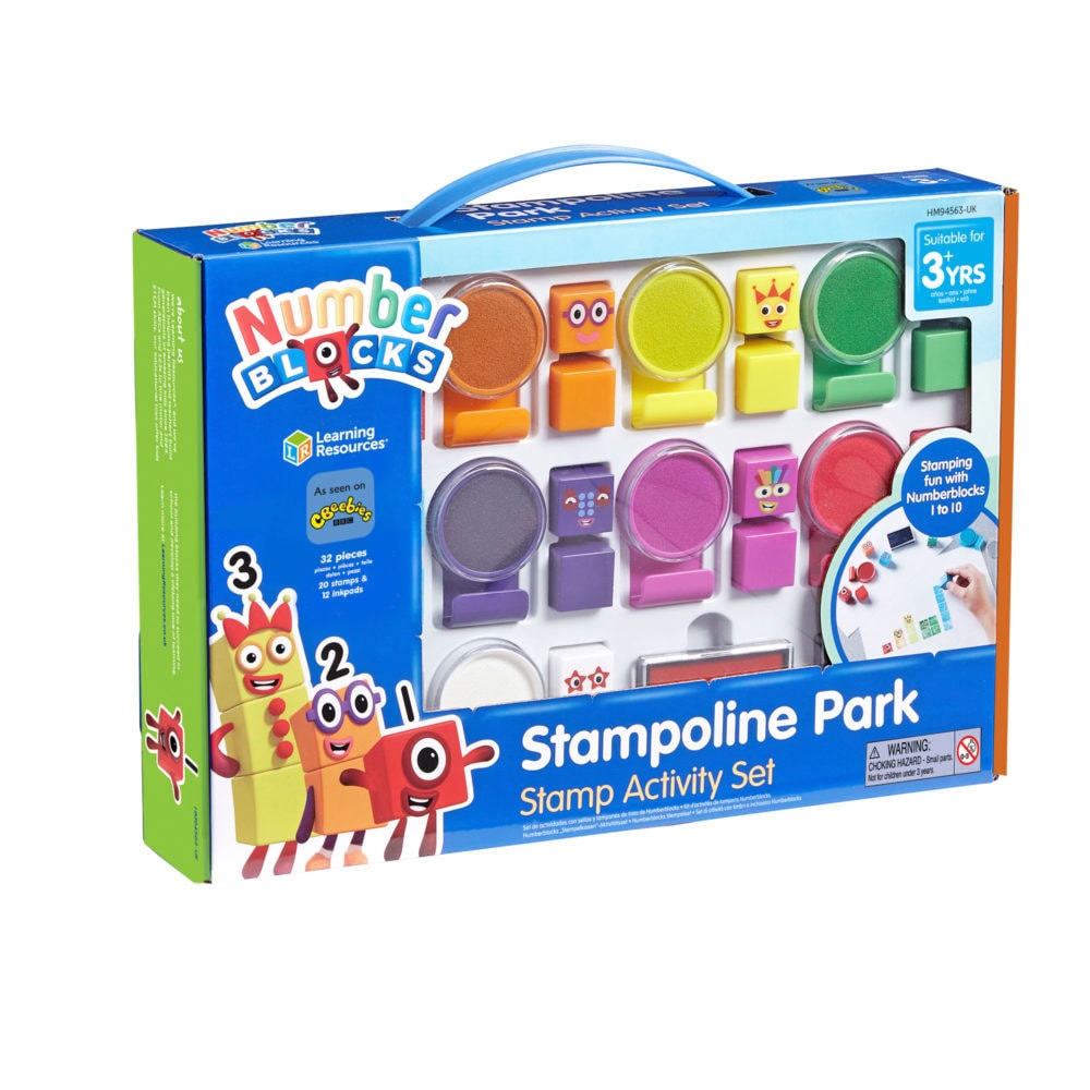 Numberblocks® Stampoline Park Stamp Activity Set