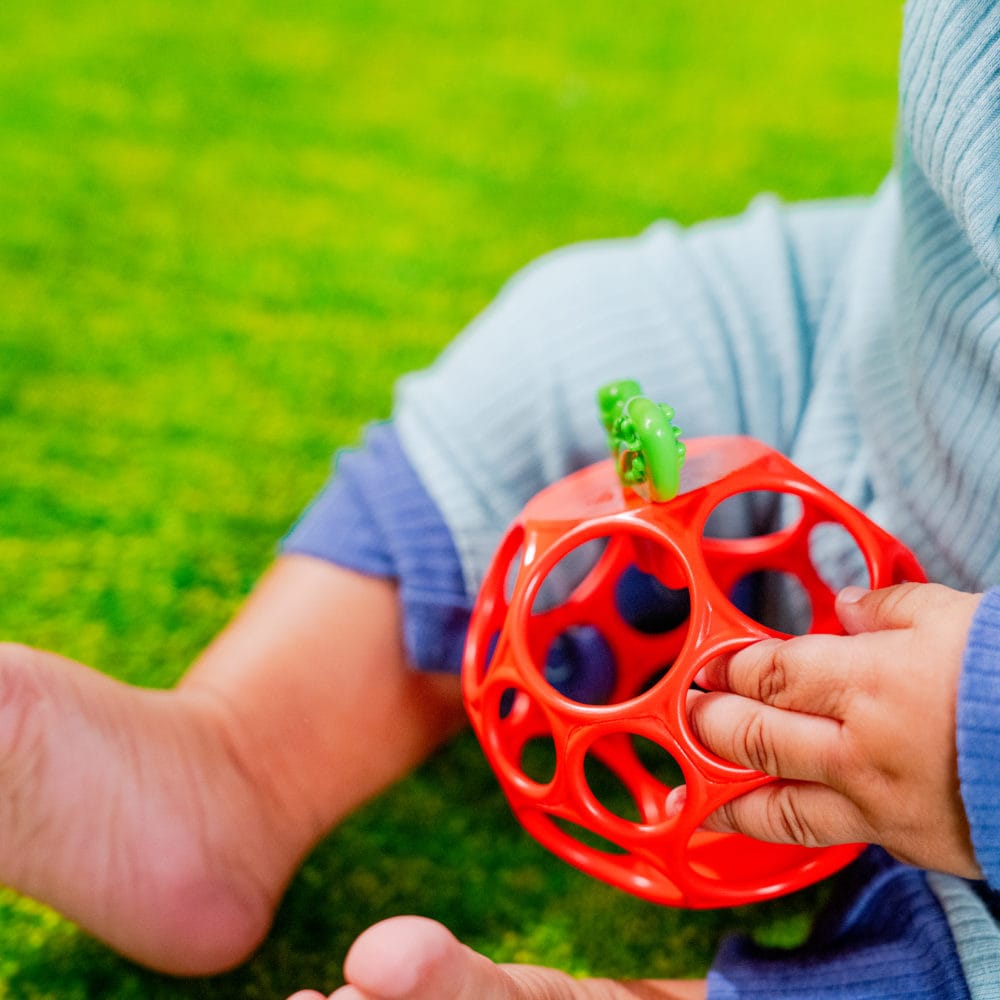 Oball Hold My Own Apple Teether