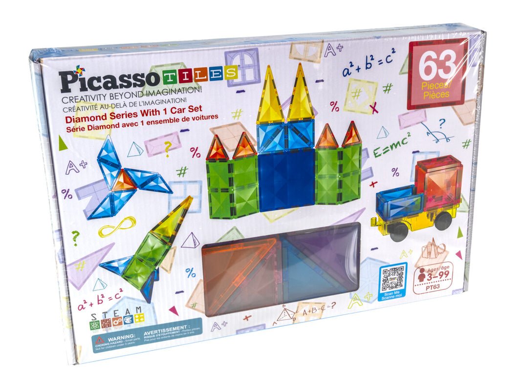 Tactic Magnetic Tiles 63-delar