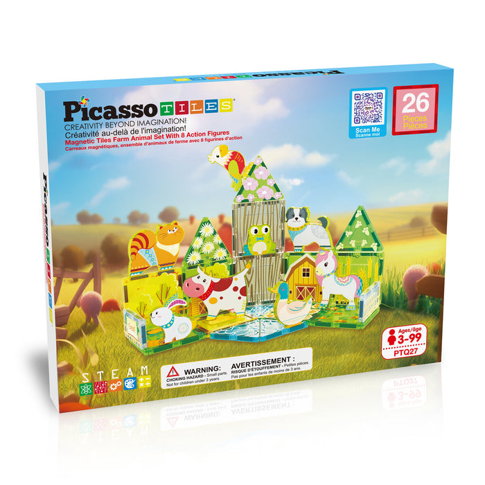 Tactic PicassoTiles magnetiskt set 26 delar