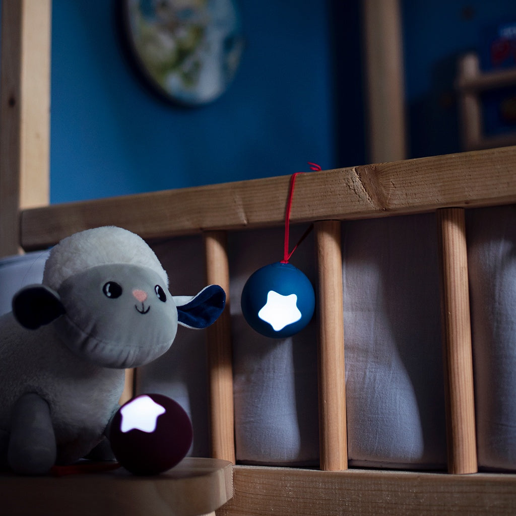 Pabobo Nattlampa Mini Måne Rosa