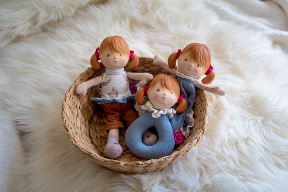 Tikiri Teeny Doll Rattle