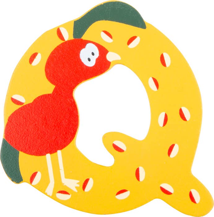 small foot Träbokstäver Djur A-Z