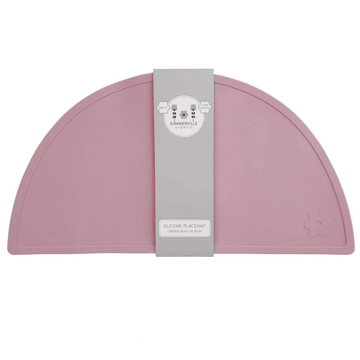 Summerville organic Silikonmatta dammig rosa