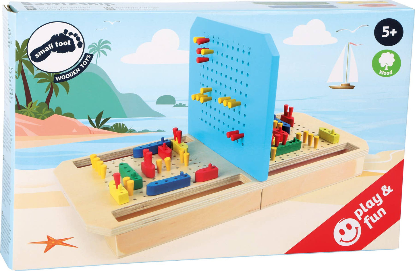 small foot Sink fartyg | brädspel | trä