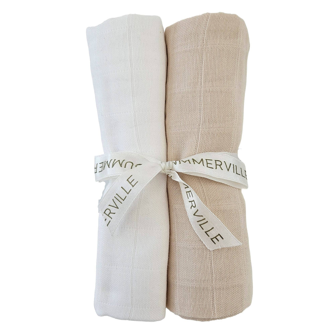 Summerville organic Baby muslinfiltar 2-pack