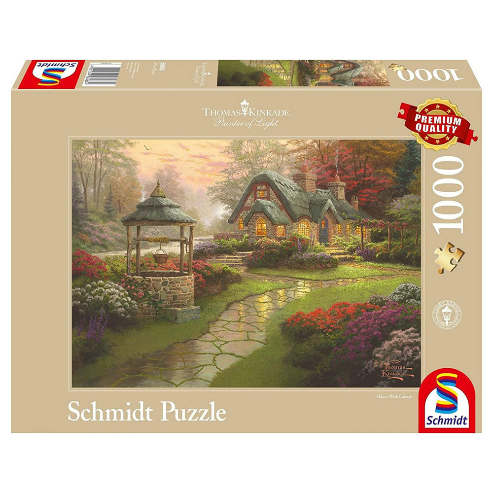 Puzzle - Thomas Kinkade: Make a Wish Cottage (1000 pieces)