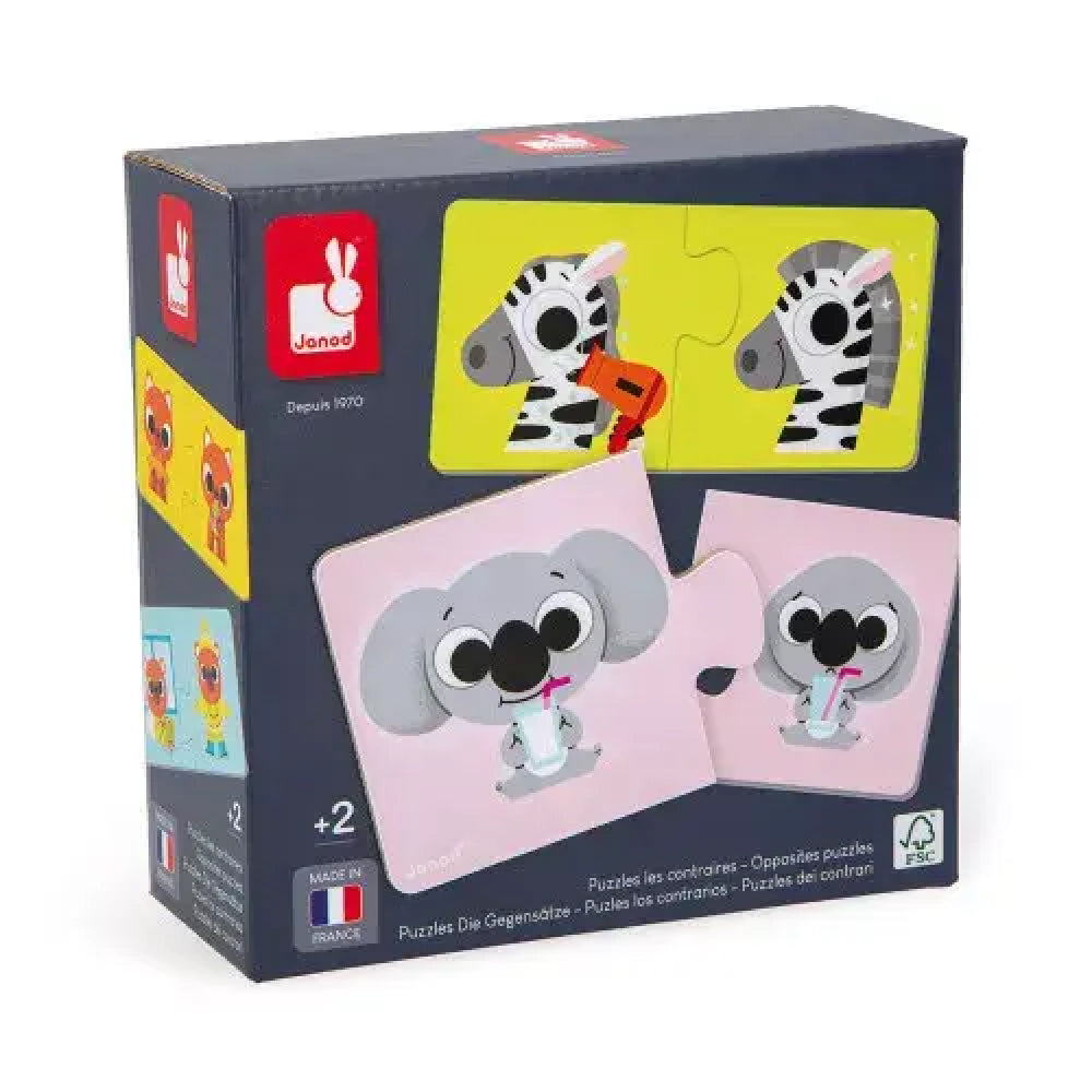 Janod - Opposites Puzzles