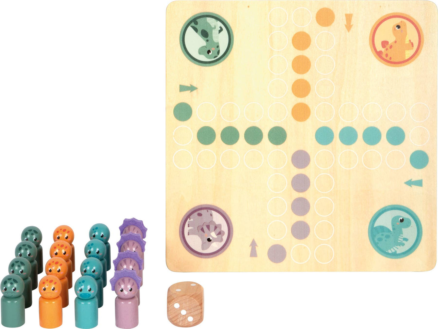 small foot small foot Ludo ”Dino” FSC 100% | brädspel | träleksaker