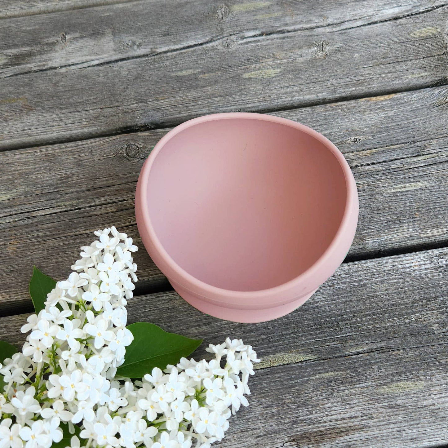 Summerville organic Skål Silikon Pale Mauve