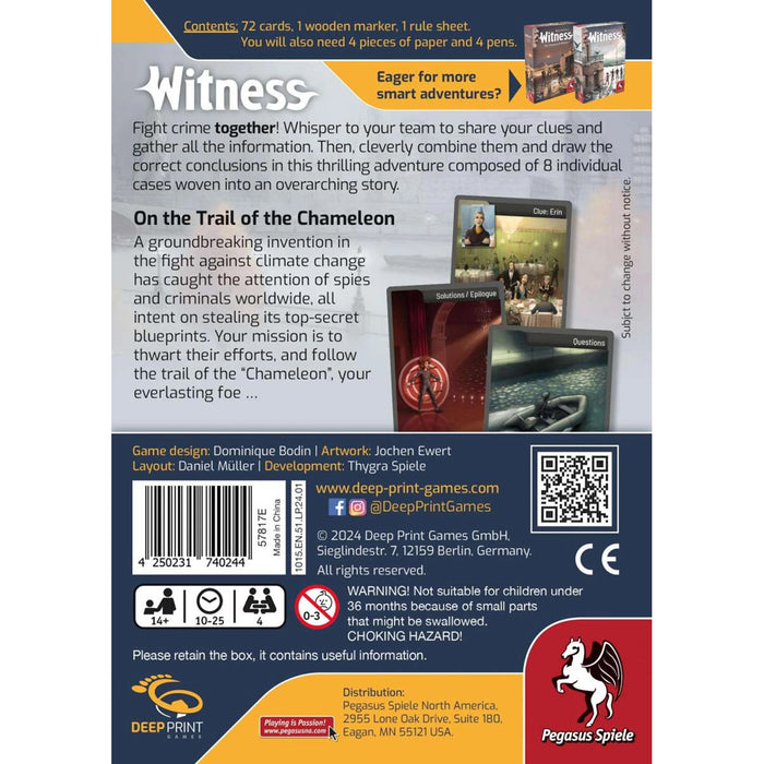 Witness – On the Trail of the Chameleon