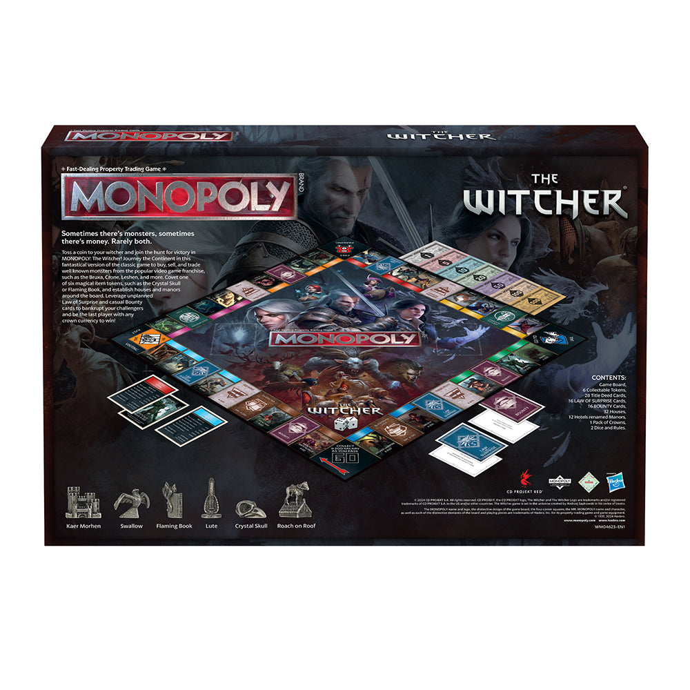 Winning Moves - Monopoly - The Witcher (EN)