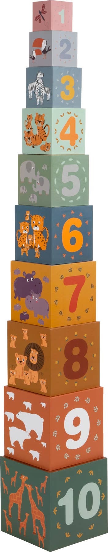 small foot "Safari" staplingskuber