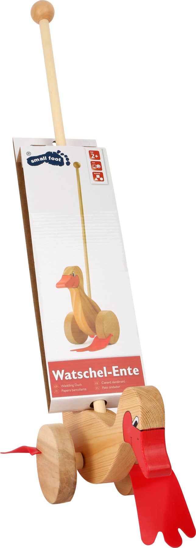 small foot Glidande djur waddle anka | trä