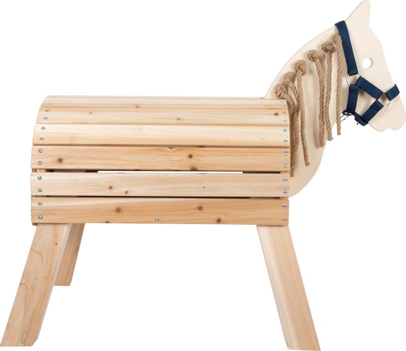 small foot small foot Wooden Horse Compact | Hoppa och hoppa | Trä
