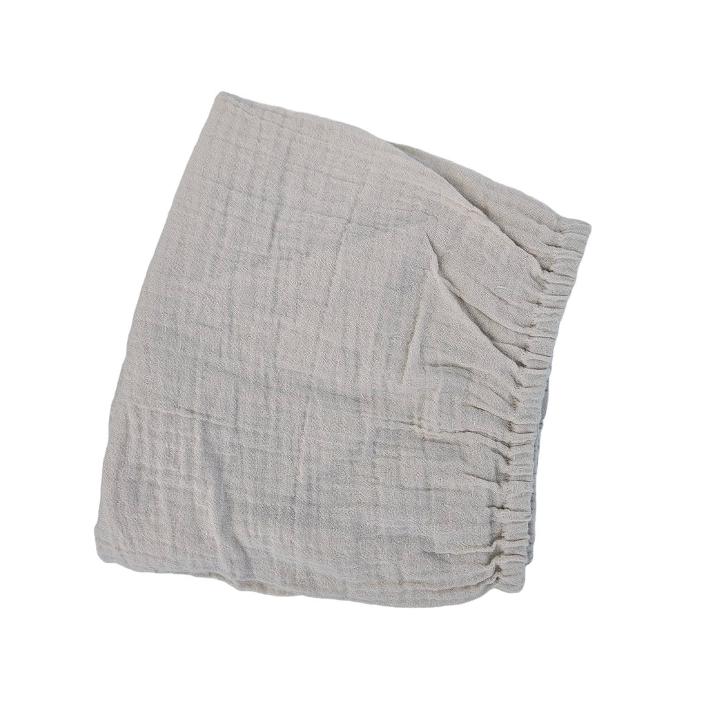 Summerville Organic Dra-på-lakan Silvergrå