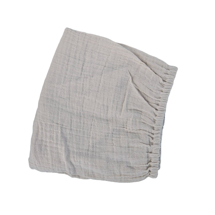 Summerville Organic Dra-på-lakan Silvergrå