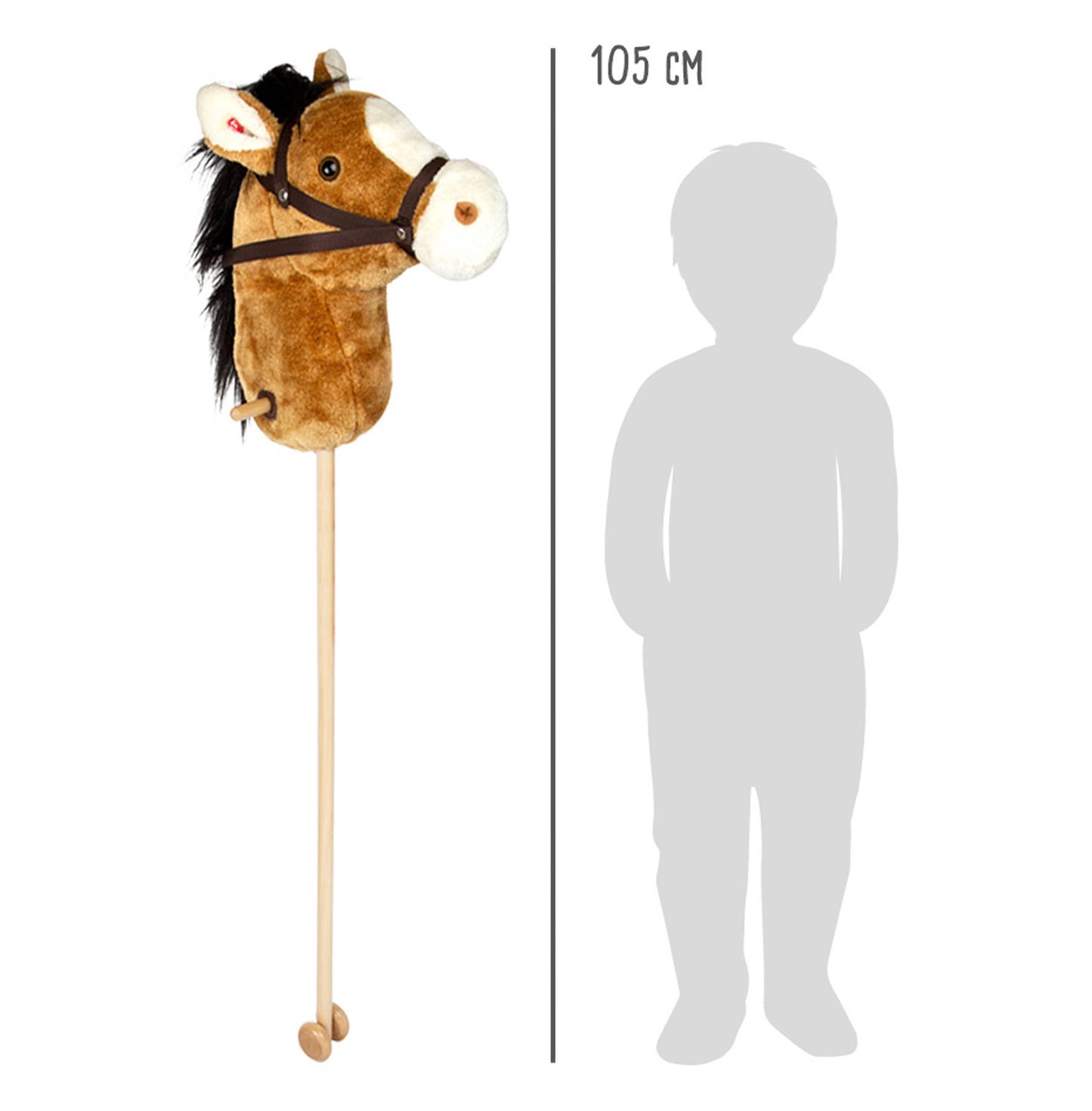 small foot small foot Hobby häst ”Nico” | gunghäst | trä