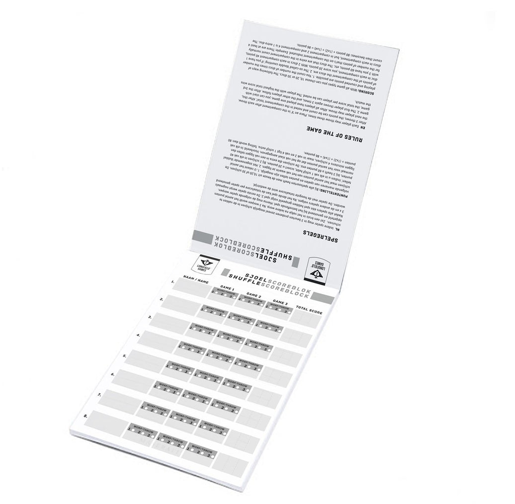 Engelhart - Shuffleboard-poängblock