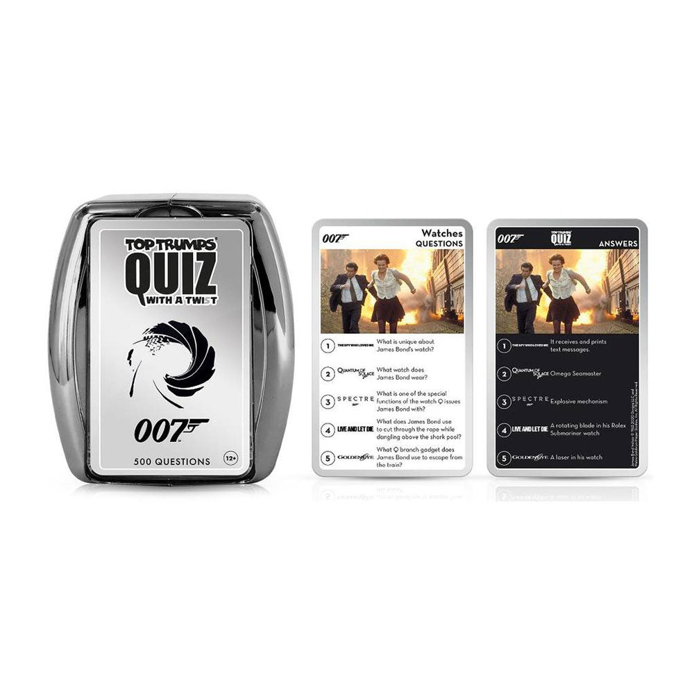 Winning Moves - Top Trumps Quiz - James Bond 007 (EN)