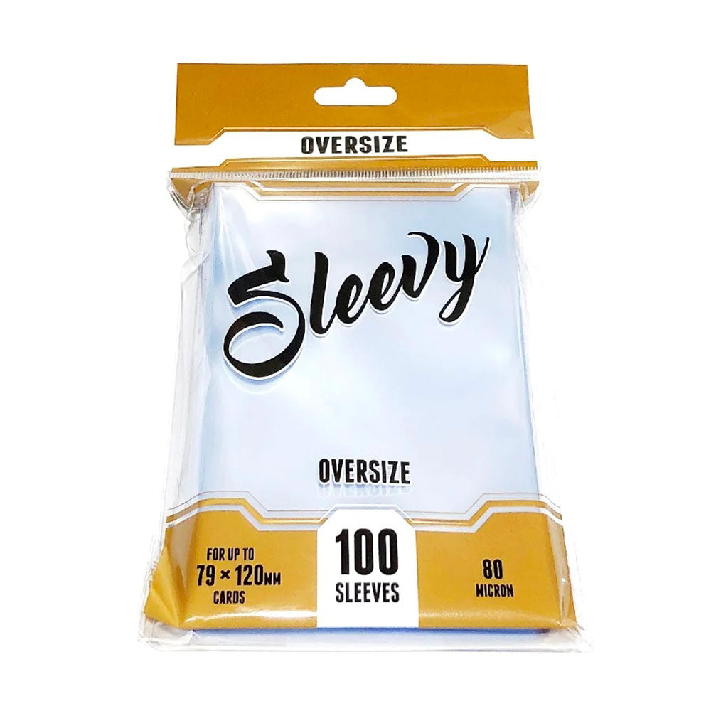 Sleevy OVERSIZE – Clear (100 sleeves for 79x120 mm cards)