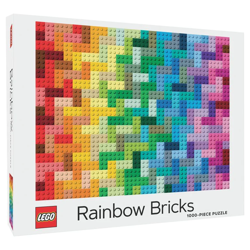 Puzzle - LEGO Rainbow Bricks (1000 pieces)