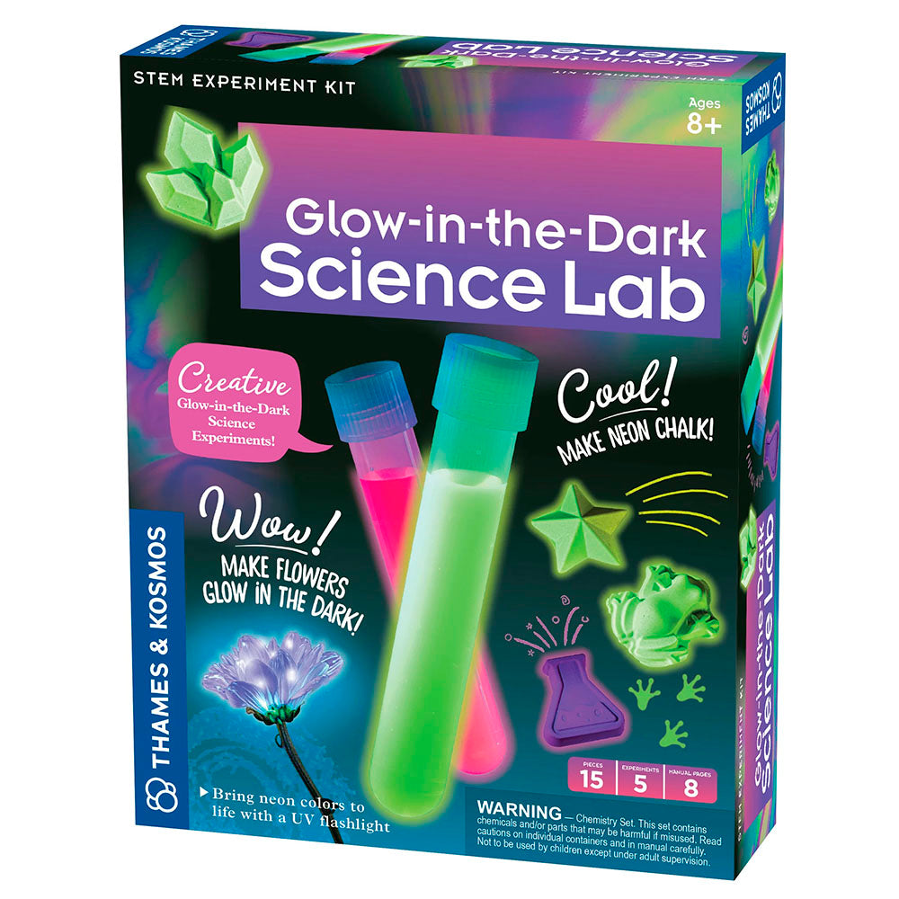 Glow in the Dark Science Lab (Replacing Neon Glow Lights) - Science